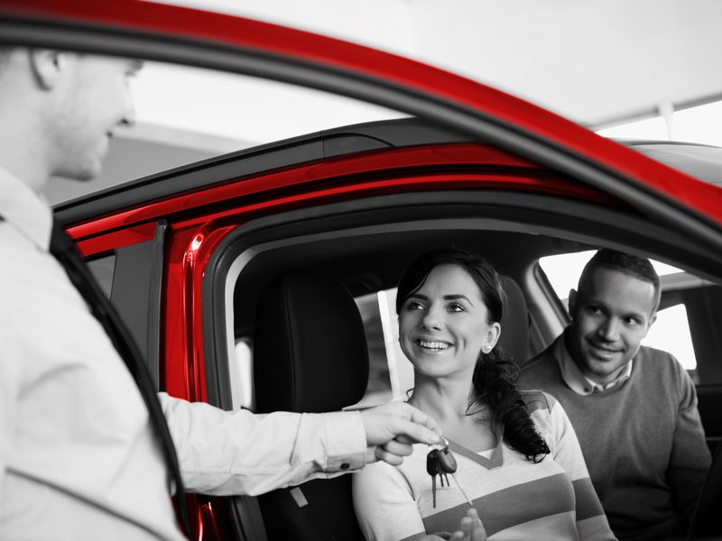 Handing keys back to happy customers
